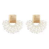 Vintage Pearl Dangle Earrings