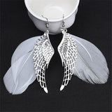 Angel Feather long Earrings