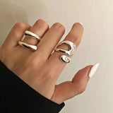 Irregular Rings Set