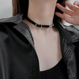 Punk Leather Choker