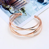 Geometric Cuff Bangle