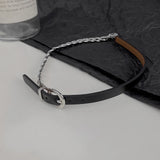 Punk Leather Choker