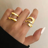 Irregular Rings Set