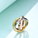 Three Interlocked Rings