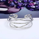 Geometric Cuff Bangle