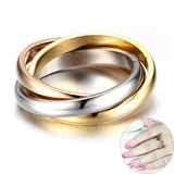 Three Interlocked Rings