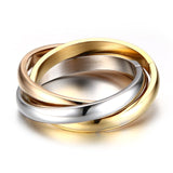 Three Interlocked Rings